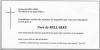 Remerciements suite au décès de Nora Claire Marie Thérèse Allemand - Lussault (37) - 15 janvier 2002. Remerciements suite au décès de Nora Claire Marie Thérèse Allemand - Lussault (37) - 15 janvier 2002.