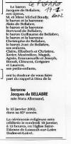 Annonce de décès de Nora Claire Marie Thérèse Allemand - Le Figaro - 17 janvier 2002. Annonce de décès de Nora Claire Marie Thérèse Allemand - Le Figaro - 17 janvier 2002.