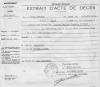 Acte de décès de Louise Pauline Eugénie Richaud - Allauch (13) - 5 octobre 1972. Acte de décès de Louise Pauline Eugénie Richaud - Allauch (13) - 5 octobre 1972.