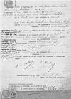 Acte de naissance de Jean Ambroise Marie Fradin de Bellabre - Guingamp (22) - 8 juillet 1885. Acte de naissance de Jean Ambroise Marie Fradin de Bellabre - Guingamp (22) - 8 juillet 1885.