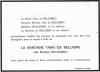Remerciements suite au décès de Monique Pellaumail - 26 novembre 1975. Remerciements suite au décès de Monique Pellaumail - 26 novembre 1975.
