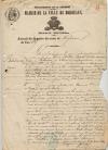 Extrait de l'acte de naissance de Jacques Marie 'Jules' Amédée Fradin de Bellabre, 4 rue Carpenteyre St Pierre, à Bordeaux (33) - 10 août 1815. Copie du 13 mars 1862. Extrait de l'acte de naissance de Jacques Marie 'Jules' Amédée Fradin de Bellabre, 4 rue Carpenteyre St Pierre, à Bordeaux (33) - 10 août 1815. Copie du 13 mars 1862.