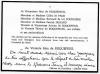 Remerciements suite au décès de Max de Roquefeuil-Montpeyroux - 17 août 1981. Remerciements suite au décès de Max de Roquefeuil-Montpeyroux - 17 août 1981.