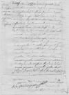 Acte d'inhumation de Jacques Bertrand René Olivier de Baglion de La Dufferie - Martigné (53) - 12 mai 1752. Acte d'inhumation de Jacques Bertrand René Olivier de Baglion de La Dufferie - Martigné (53) - 12 mai 1752.