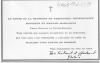Remerciements suite au décès de Françoise du Bois-Jagu de La Villerabel - 19 juin 1991. Remerciements suite au décès de Françoise du Bois-Jagu de La Villerabel - 19 juin 1991.