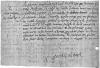 Acte d'inhumation de Dominique de Larrey - Mesquer (44) - 1er mars 1708. Acte d'inhumation de Dominique de Larrey - Mesquer (44) - 1er mars 1708.