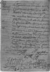 Acte de baptême de Thomas de Larrey - Mesquer (44) - 3 janvier 1673. Acte de baptême de Thomas de Larrey - Mesquer (44) - 3 janvier 1673.