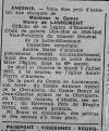 Faire-part de décès d'Augustin Pantin de Landemont - Le Figaro du 2 juillet 1957. Faire-part de décès d'Augustin Pantin de Landemont - Le Figaro du 2 juillet 1957.