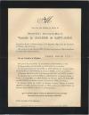 Faire-part de décès de Georges Maris Le Saulnier de Saint-Jouan - Neuilly (92) - 31 décembre 1922. Faire-part de décès de Georges Maris Le Saulnier de Saint-Jouan - Neuilly (92) - 31 décembre 1922.