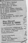 Annonce de décès de Marguerite Maître - Le Figaro du 21 mars 1992. Annonce de décès de Marguerite Maître - Le Figaro du 21 mars 1992.