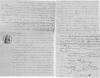 Acte du mariage entre Henri Raoul Dieudonné de Longueval d'Haraucourt et Marie Élisabeth de Sarcé - Chemiré-le-Gaudin (72) - 4 août 1856. Acte du mariage entre Henri Raoul Dieudonné de Longueval d'Haraucourt et Marie Élisabeth de Sarcé - Chemiré-le-Gaudin (72) - 4 août 1856.